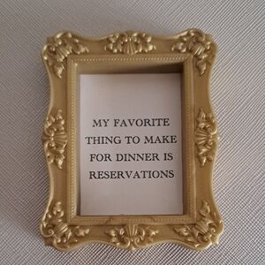 Target Black and Gold Art Gallery Magnet